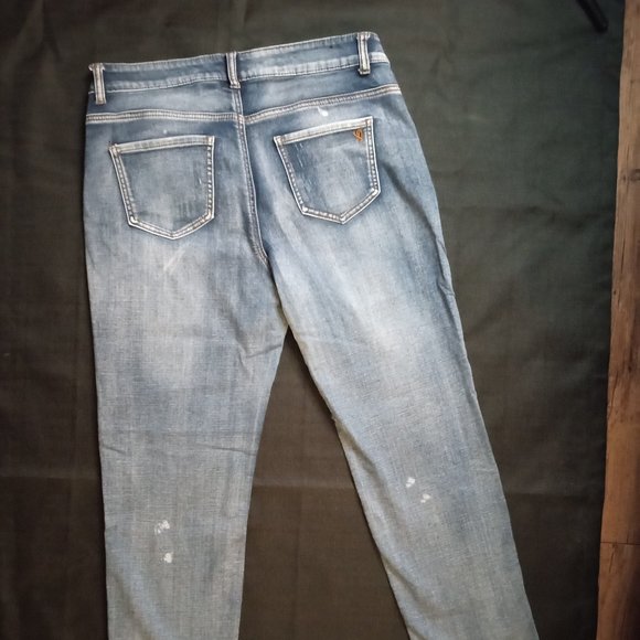 NWOT - V.I.P distressed  jeans Size 13/14 - Picture 7 of 7